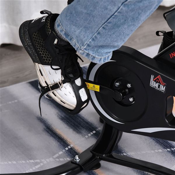 Soozier Exercise Stationary Bike with LCD