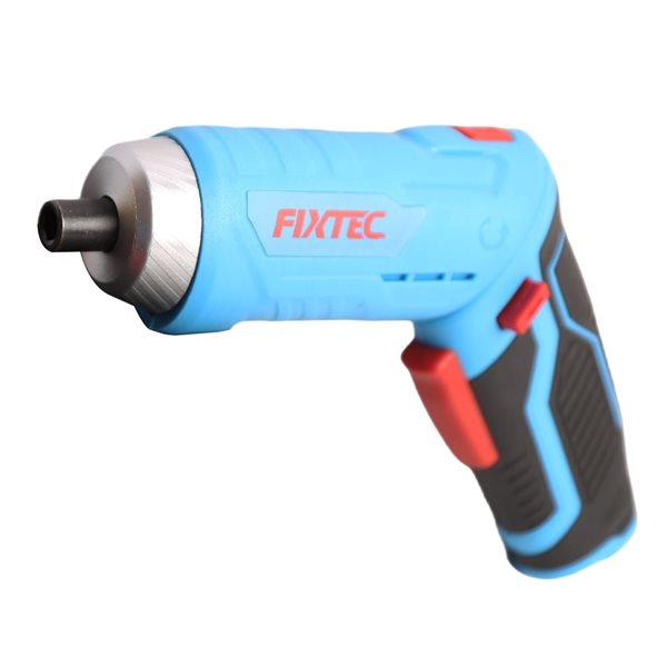 FIXTEC 4V Lithium-Ion Cordless 2-in-1 Pivoting Screwdriver, USB