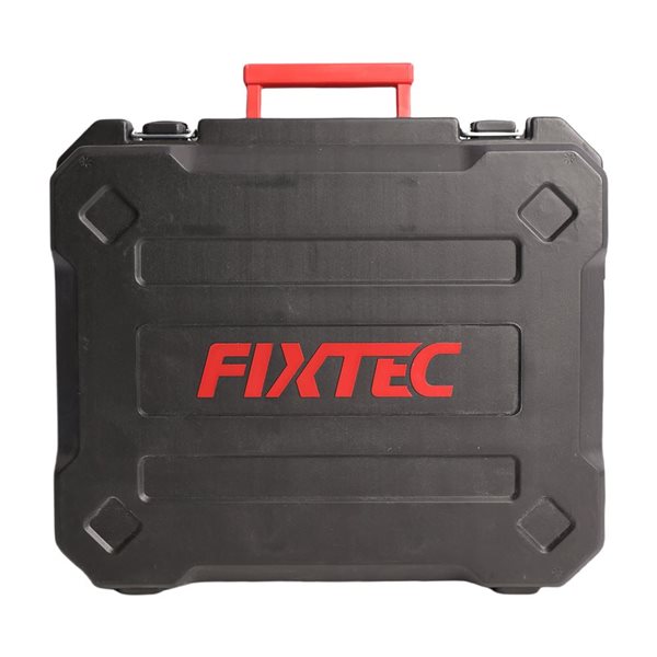 FIXTEC 20V Cordless Drill Kit with Battery, Charger & 221-Pieces Accys