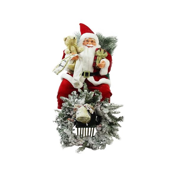 Northlight 26-in Red and White Traditional Santa Claus Christmas Figure