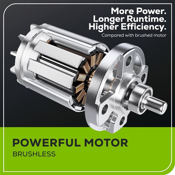 Greenworks Gen1 Powerall 48 V (2x24 V) 20-in Brushless Snow Blower (Tool Only)