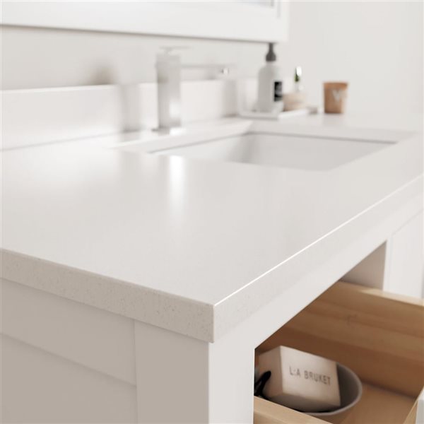 Urban Woodcraft Acadian 48-in Bathroom Vanity - White