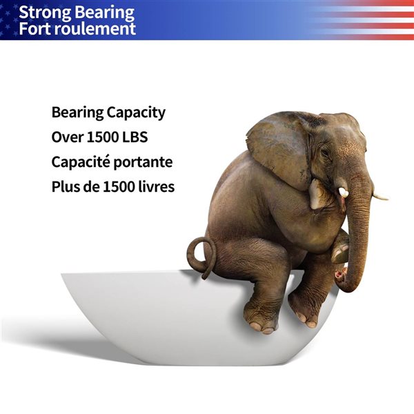 Rainlex 67x30x35-in Freestanding Solid Surface Oval Soaking Bathtub w/ Chrome Pop Up Drain - Transparent Yellow