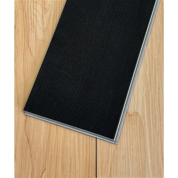 Planches de vinyle érable Sawn Maple série SPC 9 de Toucan 7,09 x 59,84 po x 9 mm 6/pqt, 17,7 pi²