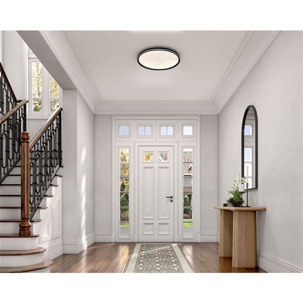Artcraft Lighting Luna Integrated LED 20-in Flush Mount Ceiling