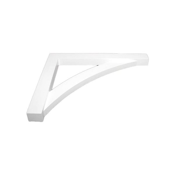 FOAMCORE 34 x 6-in White Wall Bracket