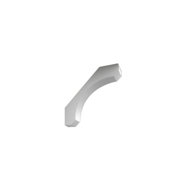 FOAMCORE 12 x 3.5-in White Wall Bracket