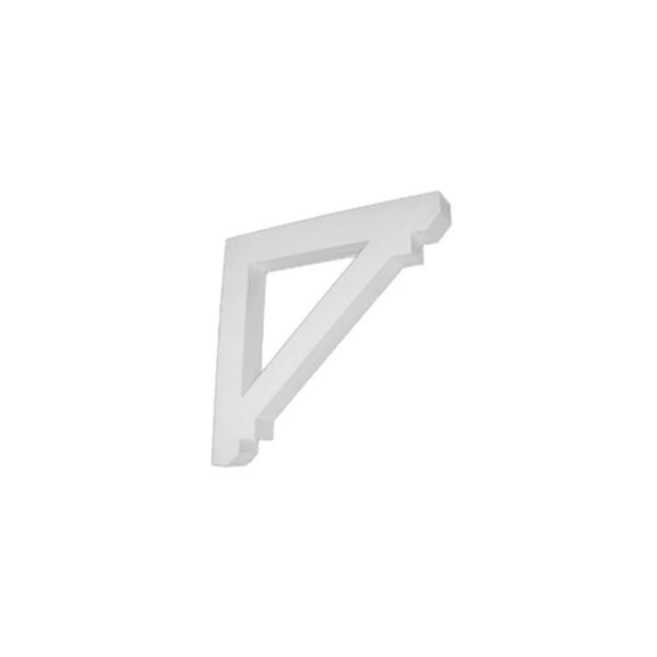 FOAMCORE 30.75 x 4-in White Wall Bracket