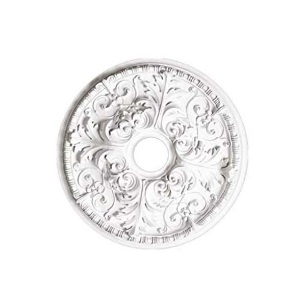 FOAMCORE 34 x 34-in White Polyurethane Ceiling Medallion