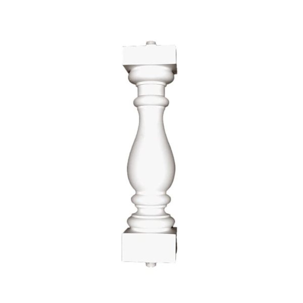 FOAMCORE 24.25 x 6 x 6-in Baluster - White