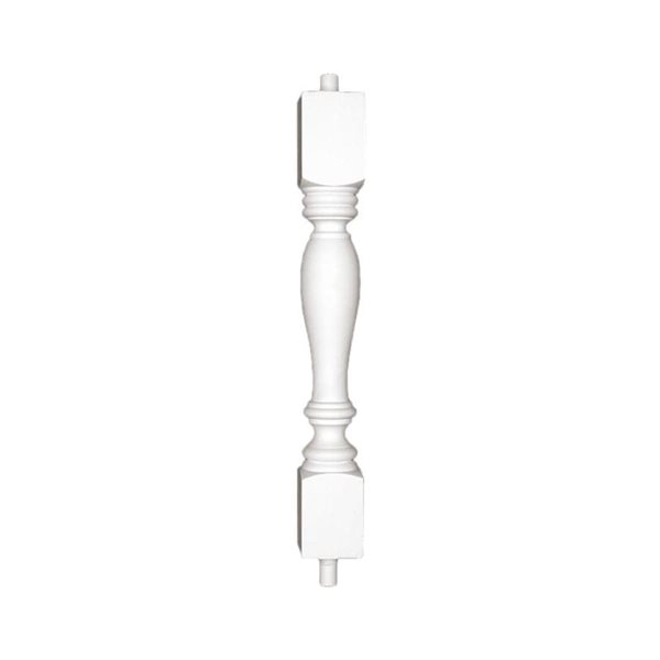 FOAMCORE 20.25 x 3 x 3-in Baluster - White