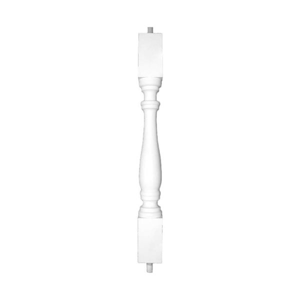 FOAMCORE 40 x 4.3 x 4.3-in Baluster - White