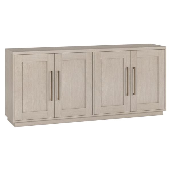 Hailey Home Tillman 68-in Alder White Buffet Table