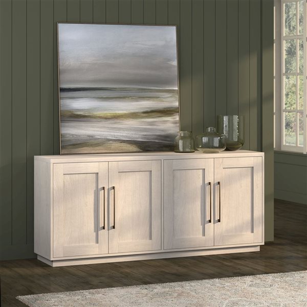 Hailey Home Tillman 68-in Alder White Buffet Table