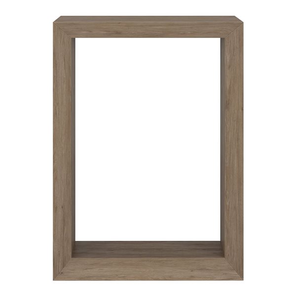 Hailey Home Osmond 22-in Antiqued Gray Oak Wide Console Table