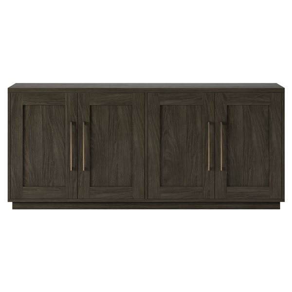 Hailey Home Tillman 68-in Alder Brown Buffet Table