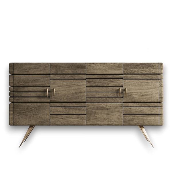 Urban Woodcraft Kava 60-in Sideboard - Natural