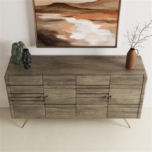 Urban Woodcraft Kava 60-in Sideboard - Natural