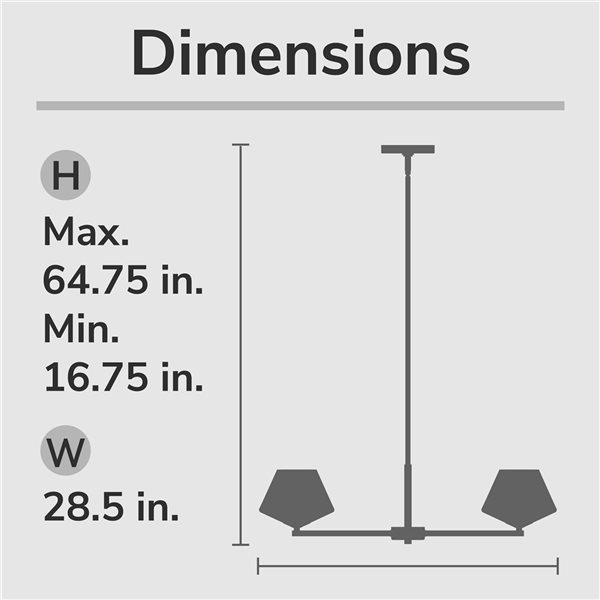 Hunter Celestial Valley 6-Light Ceiling Light w/ White Glass - Alturas Gold