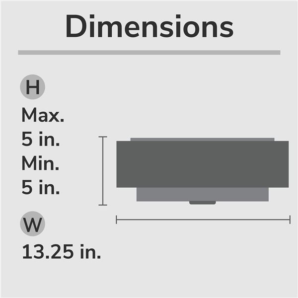 Hunter Brookside 2-Light Flush Mount Ceiling Light w/ Frosted Glass - Luxe Gold