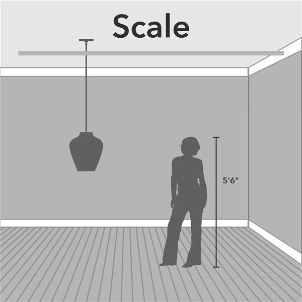 Hunter Vidria 1-Light Pendant Light w/ Clear Glass - Alturas Gold