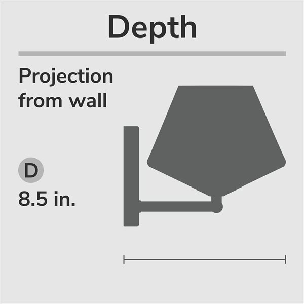 Hunter Celestial Valley 3-Light Bathroom Vanity Wall Sconce w/ White Glass - Matte Black