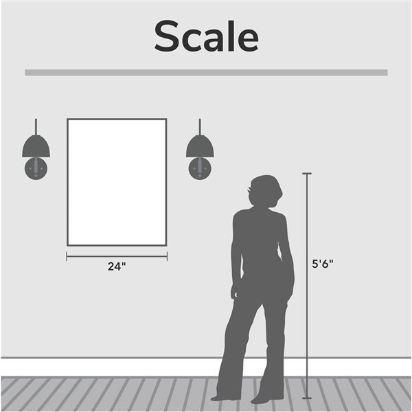 Hunter Erling Large 1-Light Wall Sconce - Luxe Gold