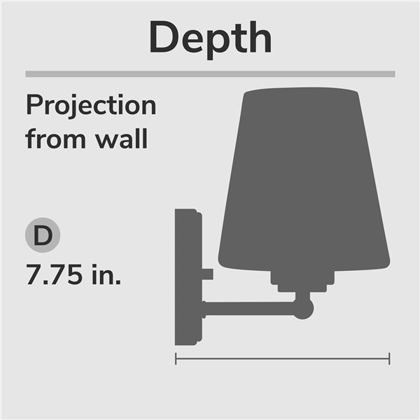 Hunter Fauna Grove 3-Light Bathroom Vanity Wall Sconce w/ White Glass - Alturas Gold