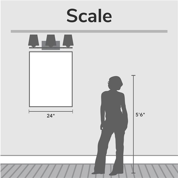 Hunter Fauna Grove 3-Light Bathroom Vanity Wall Sconce w/ White Glass - Alturas Gold