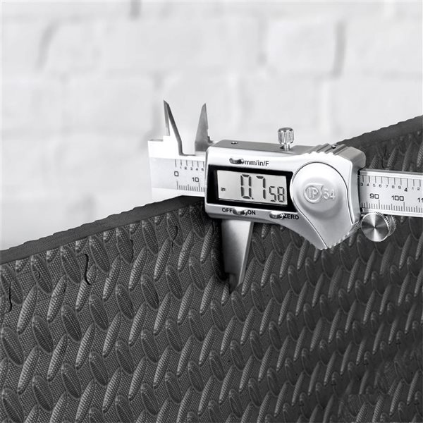 CAP Barbell 24 x 24 x 0.75-in Double-Sided Interlocking Diamond Texture Foam Mat - Black - 6/Pack