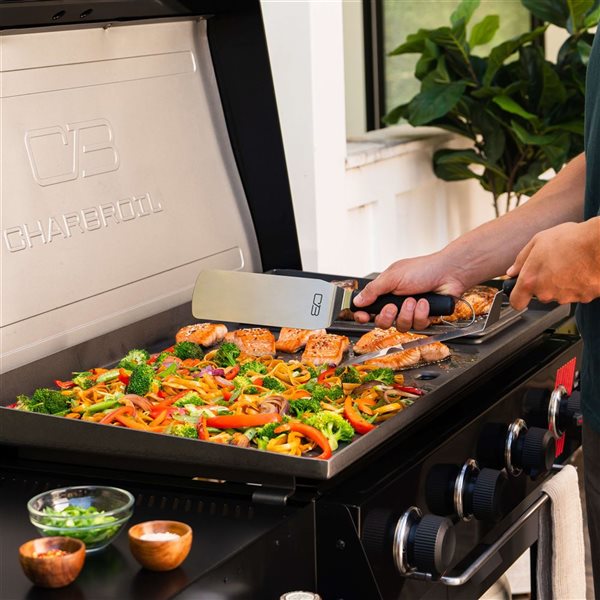 Charbroil Stainless Steel Comfort Grip 7-Piece Tool Set