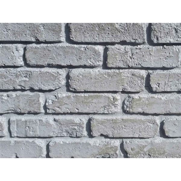 FOAMCORE Jefferson Brick Wall Panel - 11 x 47.75 x 7/8-in