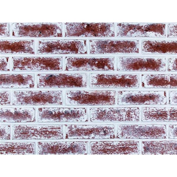 FOAMCORE Rustico Brick Wall Panel - 20.5 x 43 x 7/8-in