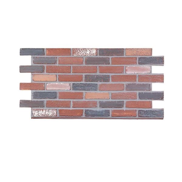 FOAMCORE Castle Brick Wall Panel - 20.5 x 43 x 7/8-in