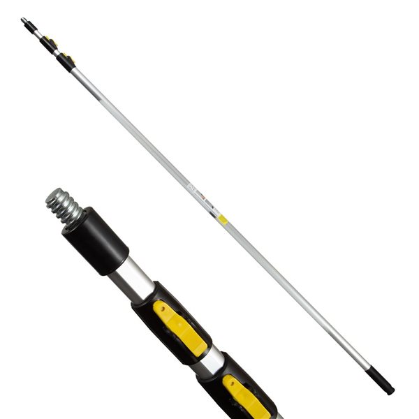 Conglom TITAN 16.4-ft Extendable Multipurpose Aluminum Pole w/ Metal Twist-on Tip