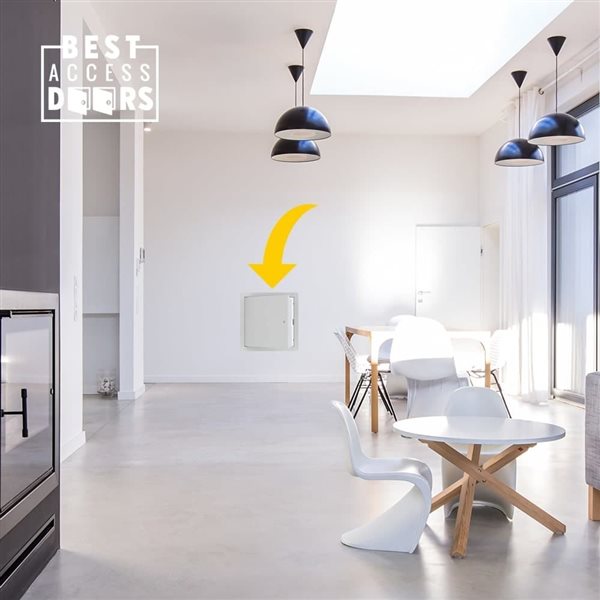 Best Access Doors 16 x 16-in Universal Metal Access Panel w/ Flange - 2-Pack