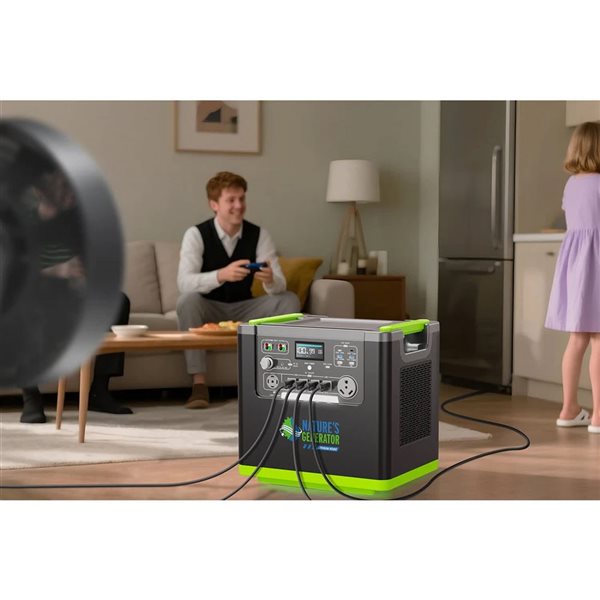 Nature's Generator Lithium 6000 Power Station