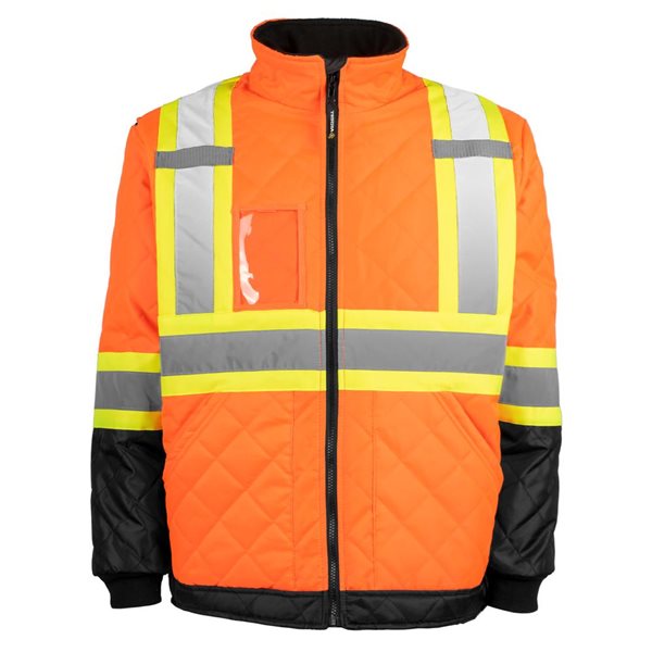 Terra X-Large Orange Polyester Freezer Jacket