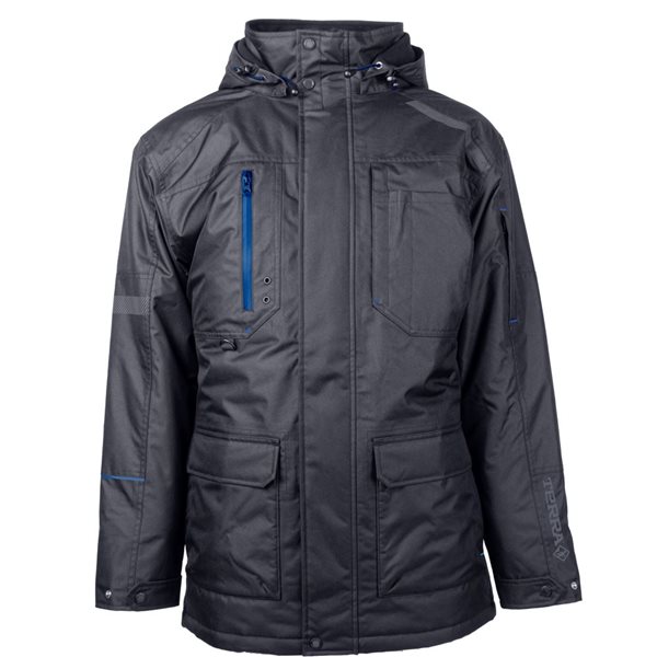 Terra XX-Large Black Polyester Bolt Jacket