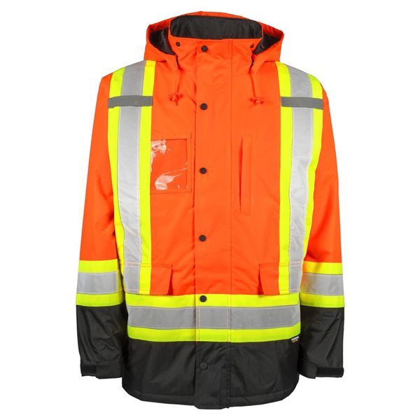 Terra Medium Orange Polyester Parka