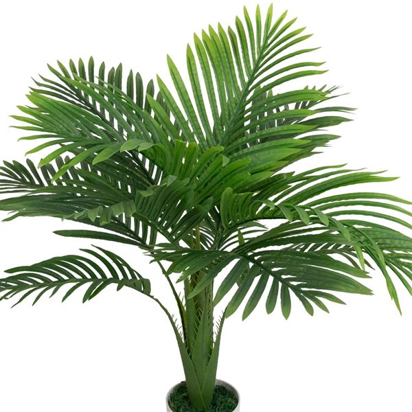 Northlight 36-in Artificial Areca Palm Tree - Textured Lined Pot