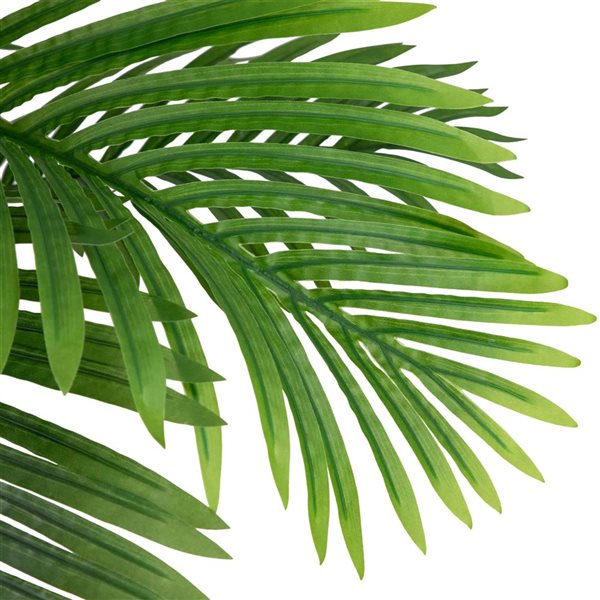 Northlight 36-in Artificial Areca Palm Tree - Textured Lined Pot