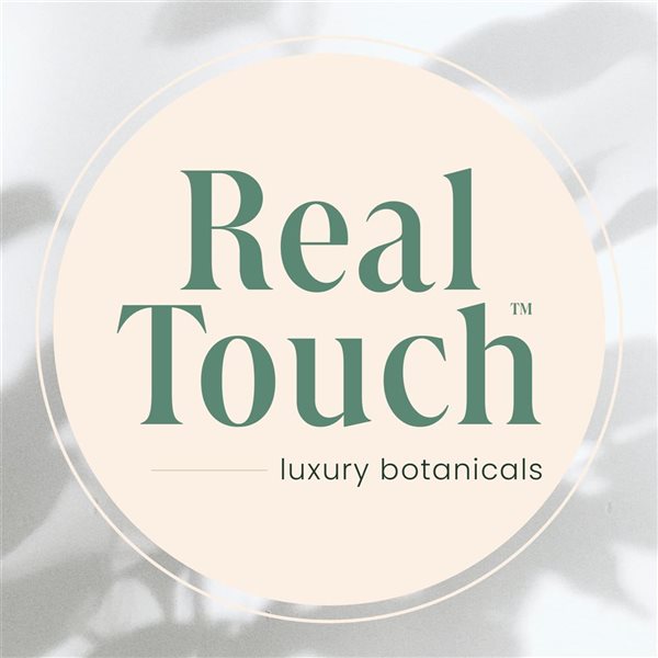 Northlight 10-in Real Touch™ Two-Toned Spring Eucalyptus Leaves Artificial Plant - Ceramic Pot