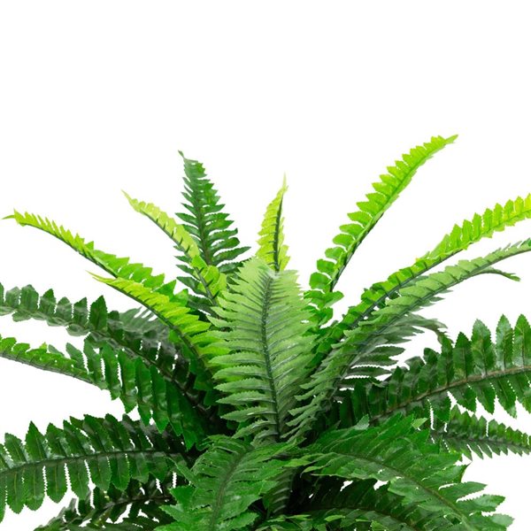 Northlight 17.5-in Potted Artificial Tall Green Boston Fern Plant