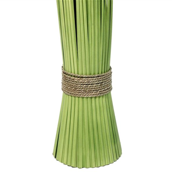 Northlight 37.75-in Artificial Onion Grass Bundle - Jute Rope Wrap
