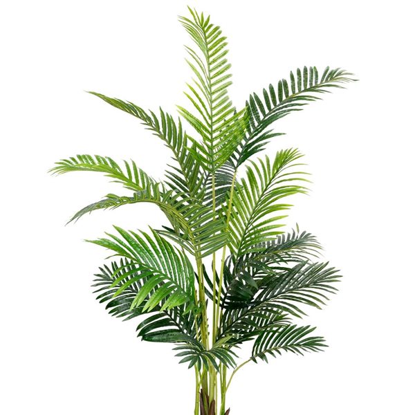 Northlight 5.25-ft Potted Artificial Green Areca Palm Tree