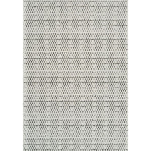 Front Facing Rug Rug Branch Maise 8-ft x 10-ft Abstract Polypropylene Residential Indoor ...