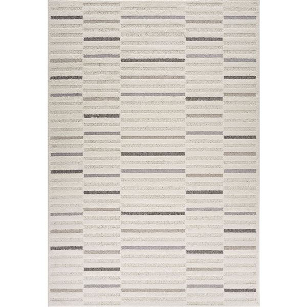 Front Facing Rug Rug Branch Nimbus 8-ft x 11-ft Abstract Polypropylene Residential ...