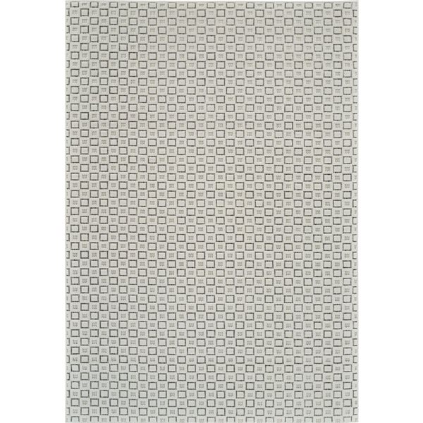 Rug Branch Maise 6-ft x 9-ft Geometric Polypropylene Residential Indoor Area Rug - Cream