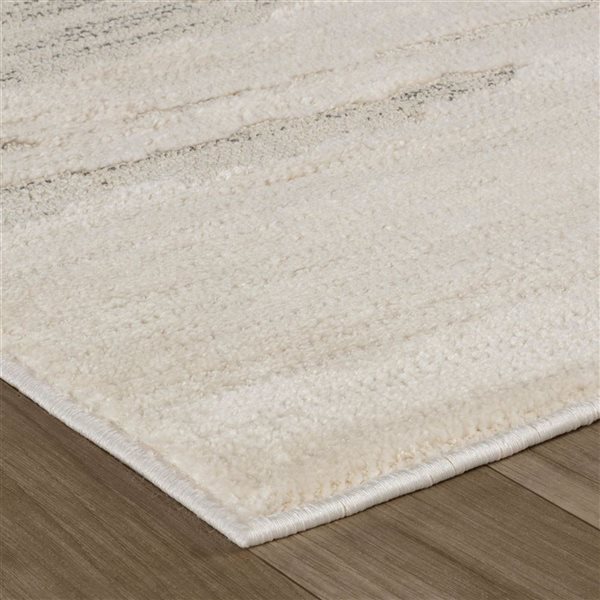 Rug Branch Astra 5-ft x 8-ft Geometric Polyester Residential Indoor Area Rug - Beige
